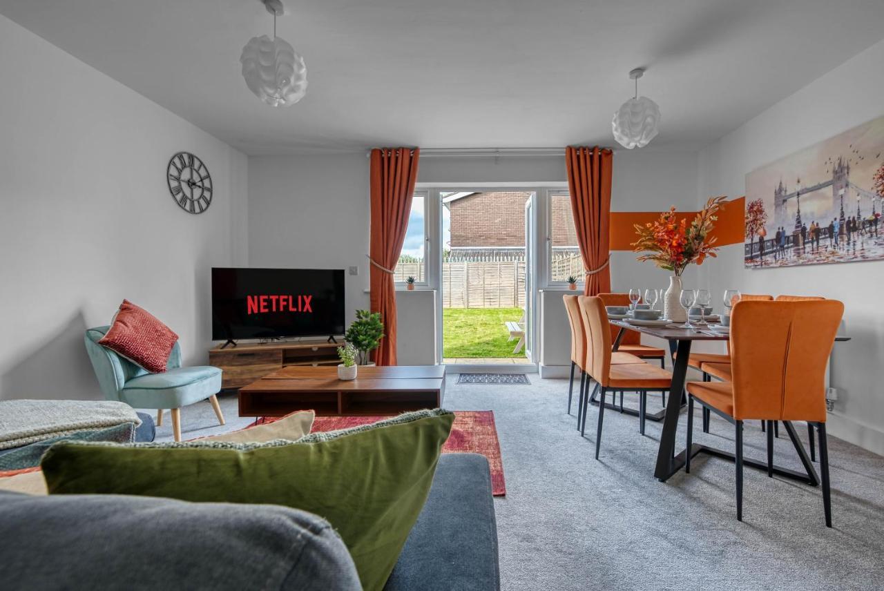 Luxurious Birmingham Home Private Parking Wifi - Near To Nec And Qeh Exterior foto