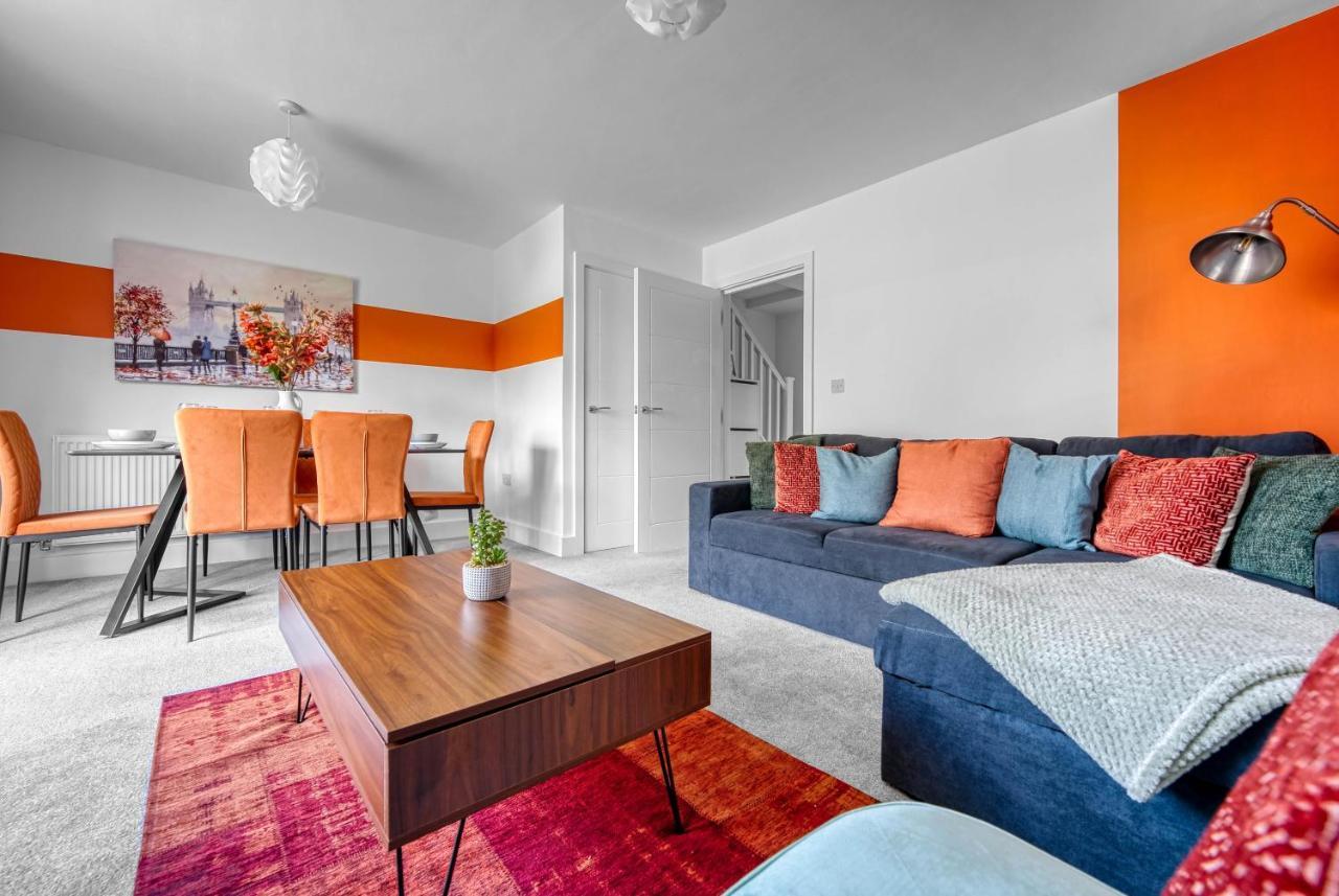 Luxurious Birmingham Home Private Parking Wifi - Near To Nec And Qeh Exterior foto